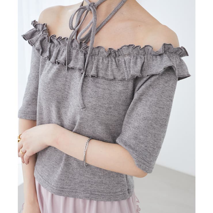 マルチwayチョーカーフリルトップス | MAJESTIC LEGON  | 詳細画像23 