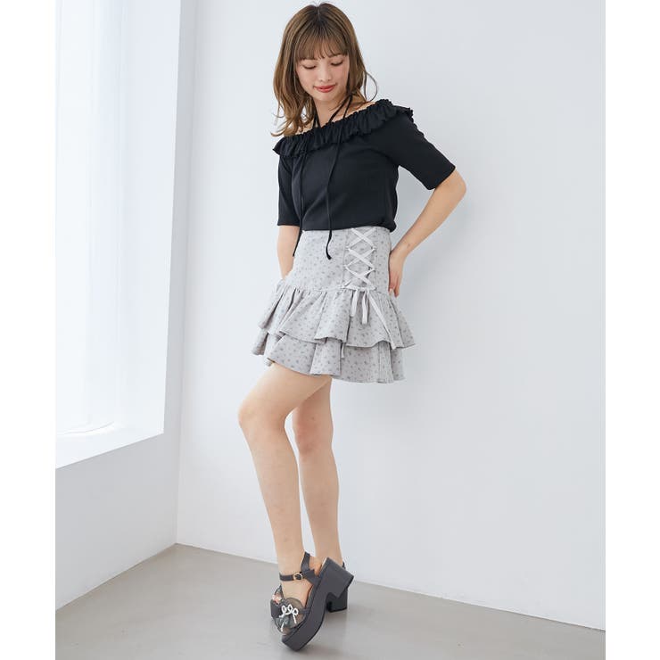 マルチwayチョーカーフリルトップス | MAJESTIC LEGON  | 詳細画像25 