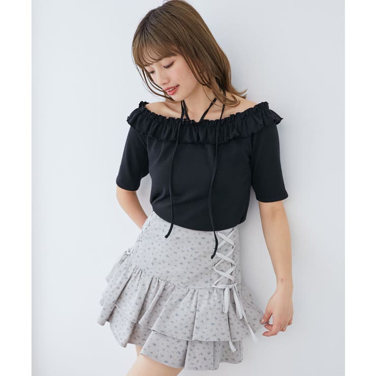 マルチwayチョーカーフリルトップス | MAJESTIC LEGON  | 詳細画像27 