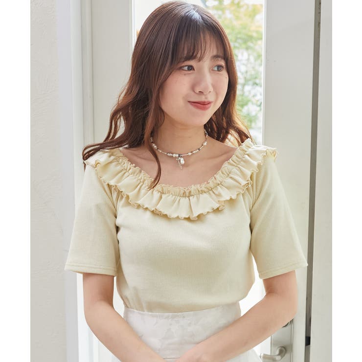 マルチwayチョーカーフリルトップス | MAJESTIC LEGON  | 詳細画像9 