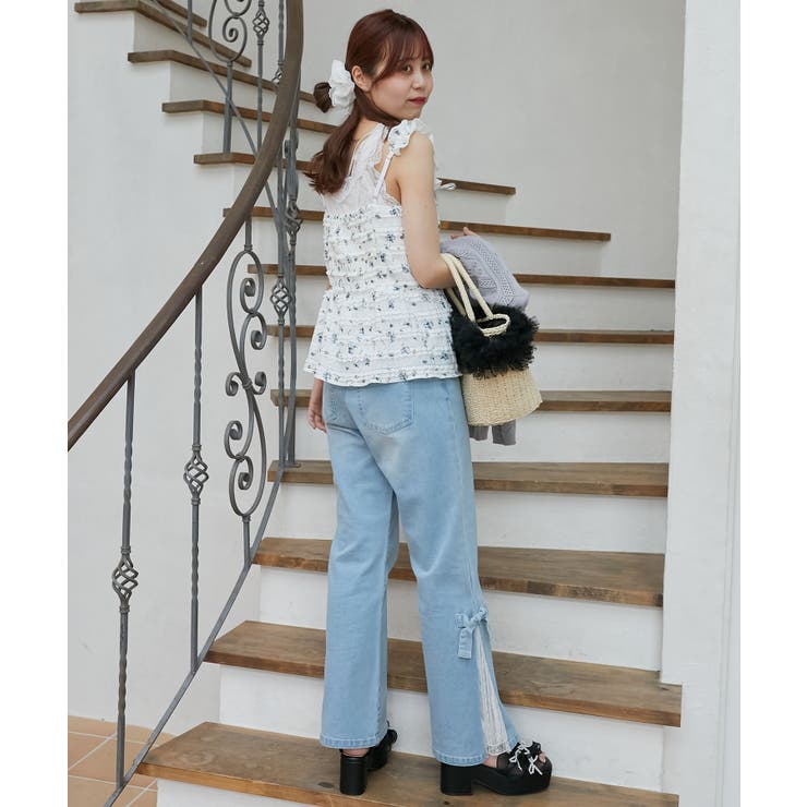 カットレースリボンキャミソール | MAJESTIC LEGON  | 詳細画像11 