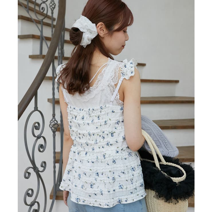 カットレースリボンキャミソール | MAJESTIC LEGON  | 詳細画像14 