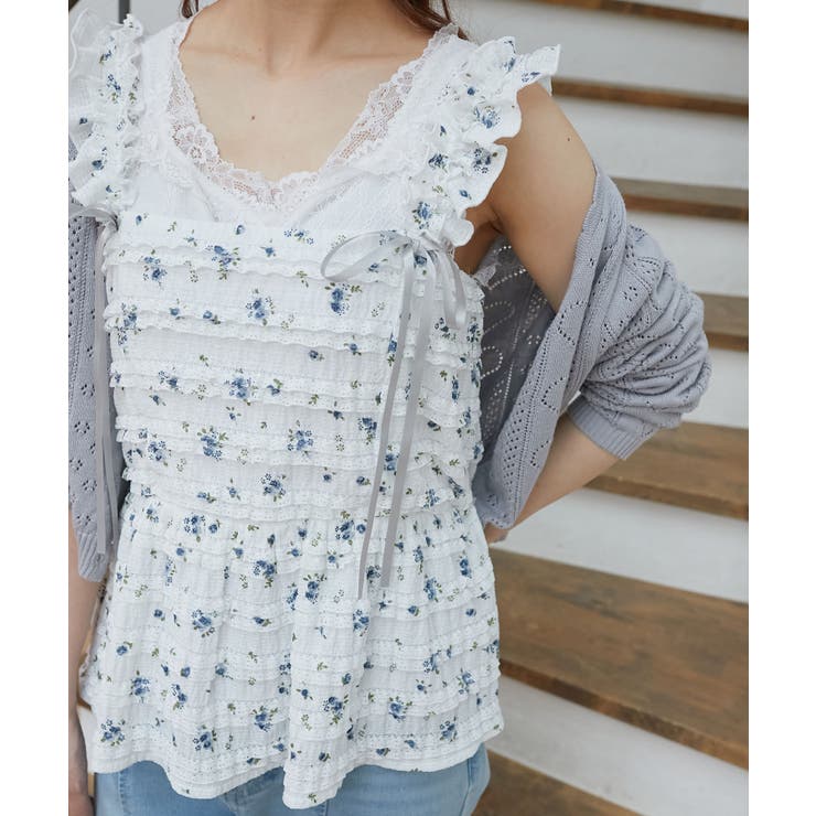 カットレースリボンキャミソール | MAJESTIC LEGON  | 詳細画像15 