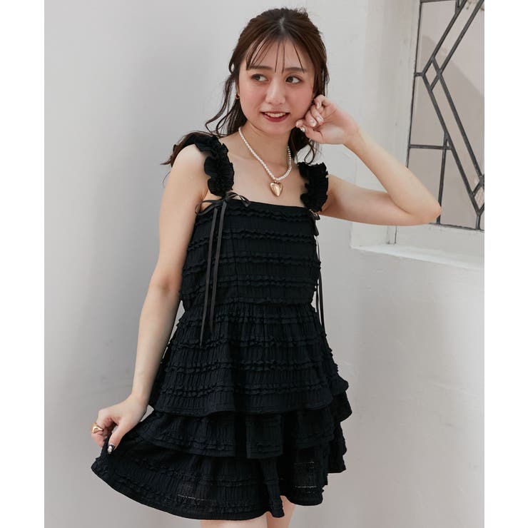 カットレースリボンキャミソール | MAJESTIC LEGON  | 詳細画像21 