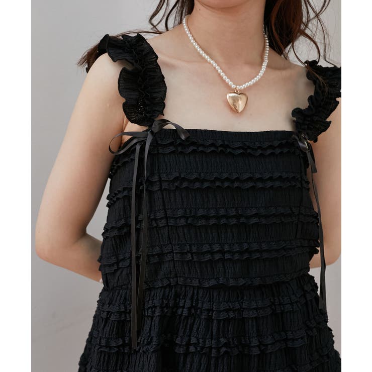 カットレースリボンキャミソール | MAJESTIC LEGON  | 詳細画像23 