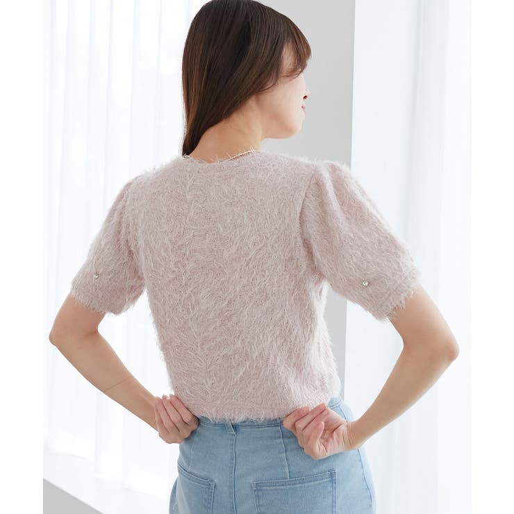 ☆ふわふわビジュートップス | MAJESTIC LEGON  | 詳細画像14 