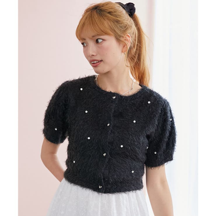 ☆ふわふわビジュートップス | MAJESTIC LEGON  | 詳細画像20 