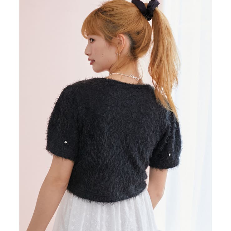 ☆ふわふわビジュートップス | MAJESTIC LEGON  | 詳細画像22 