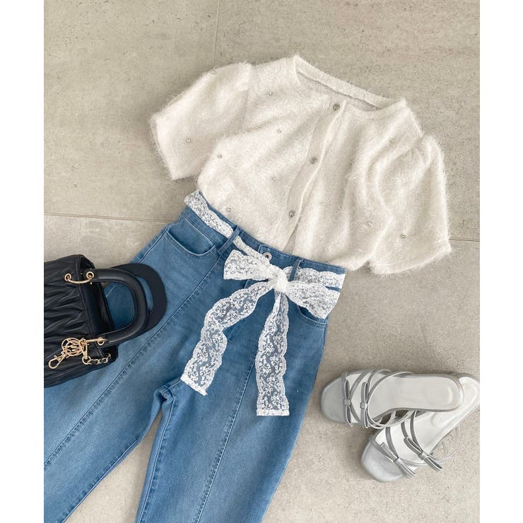 ☆ふわふわビジュートップス | MAJESTIC LEGON  | 詳細画像27 