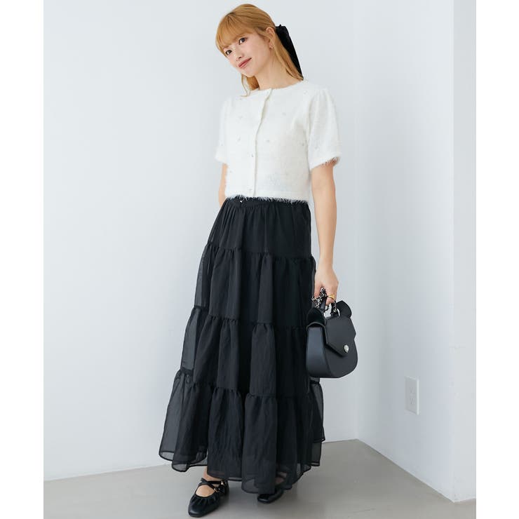 ☆ふわふわビジュートップス | MAJESTIC LEGON  | 詳細画像3 