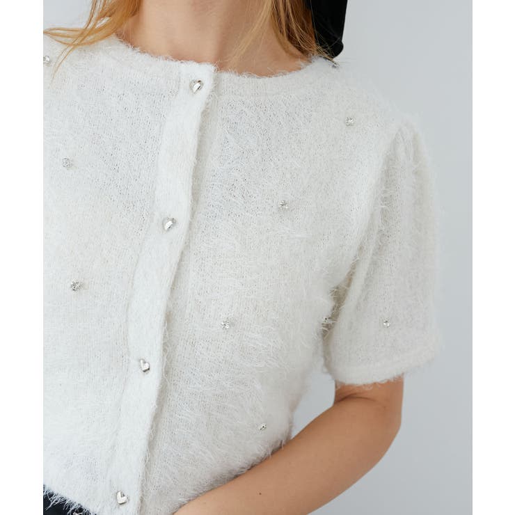 ☆ふわふわビジュートップス | MAJESTIC LEGON  | 詳細画像8 