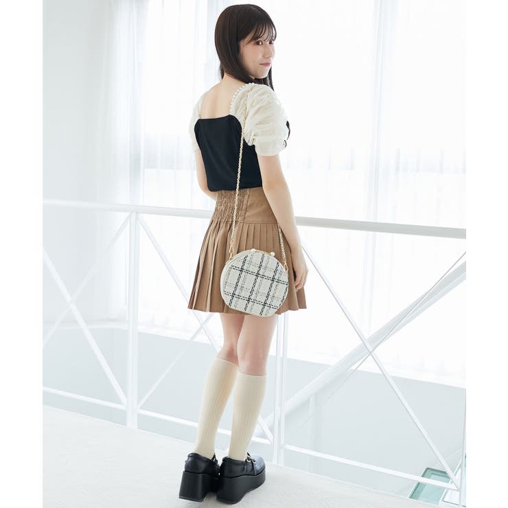 パールチェーン異素材トップス | MAJESTIC LEGON  | 詳細画像20 