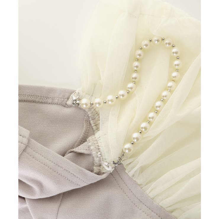 パールチェーン異素材トップス | MAJESTIC LEGON  | 詳細画像33 