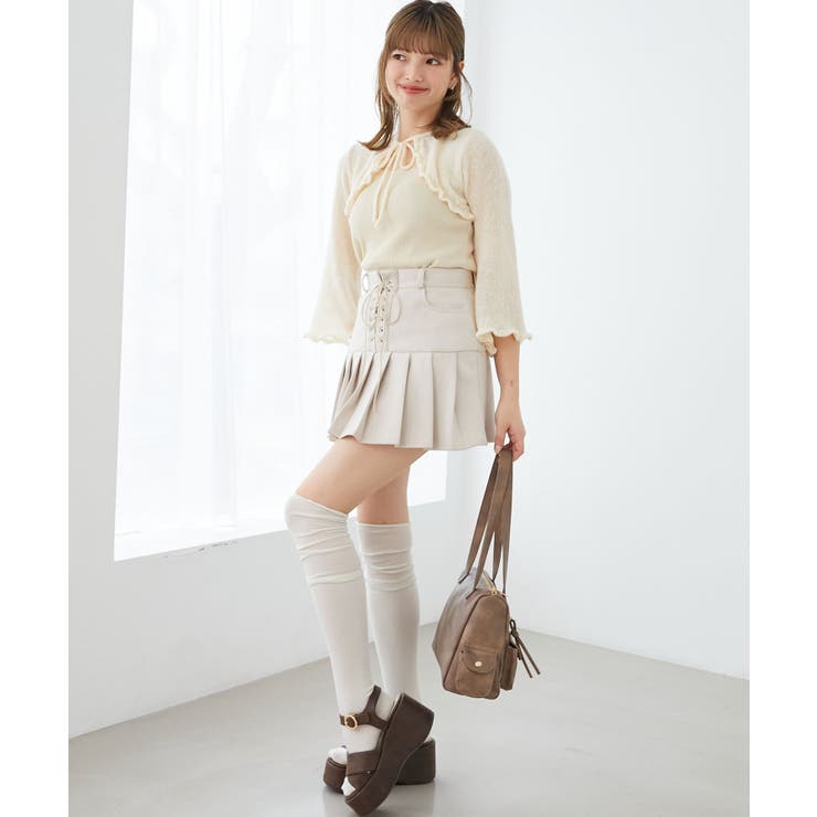 デコルテオープンメッシュニット | MAJESTIC LEGON  | 詳細画像10 