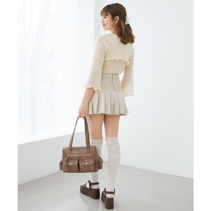 デコルテオープンメッシュニット | MAJESTIC LEGON  | 詳細画像11 