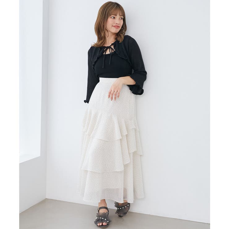 デコルテオープンメッシュニット | MAJESTIC LEGON  | 詳細画像31 