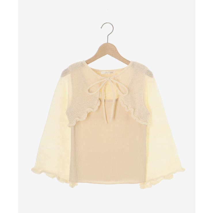 デコルテオープンメッシュニット | MAJESTIC LEGON  | 詳細画像39 