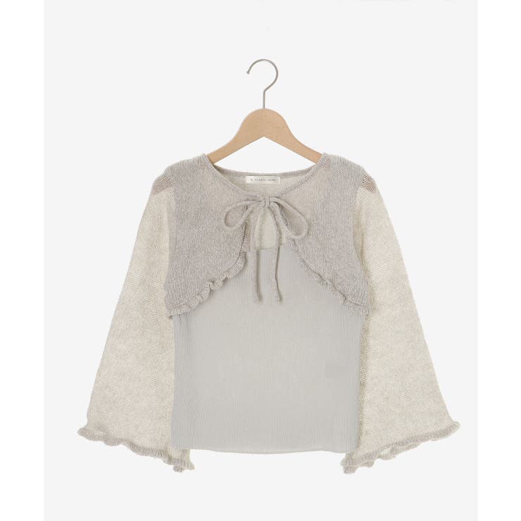 デコルテオープンメッシュニット | MAJESTIC LEGON  | 詳細画像41 