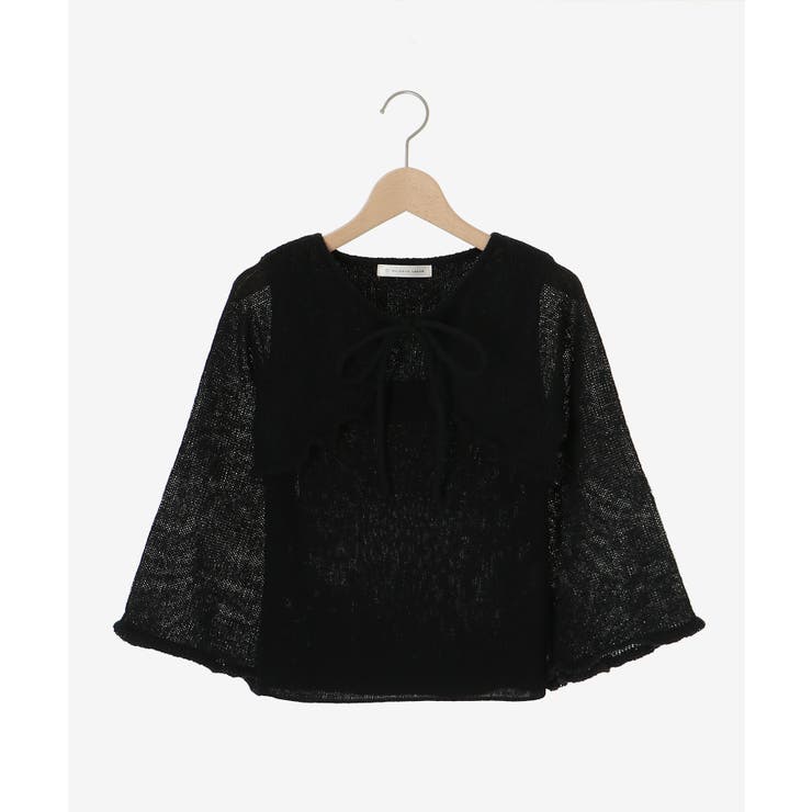 デコルテオープンメッシュニット | MAJESTIC LEGON  | 詳細画像42 