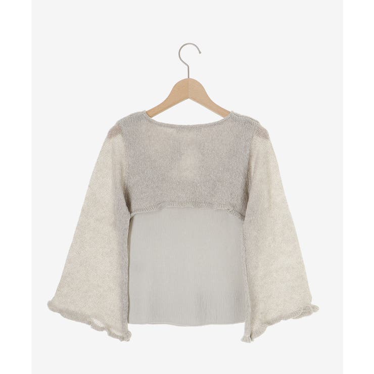 デコルテオープンメッシュニット | MAJESTIC LEGON  | 詳細画像43 