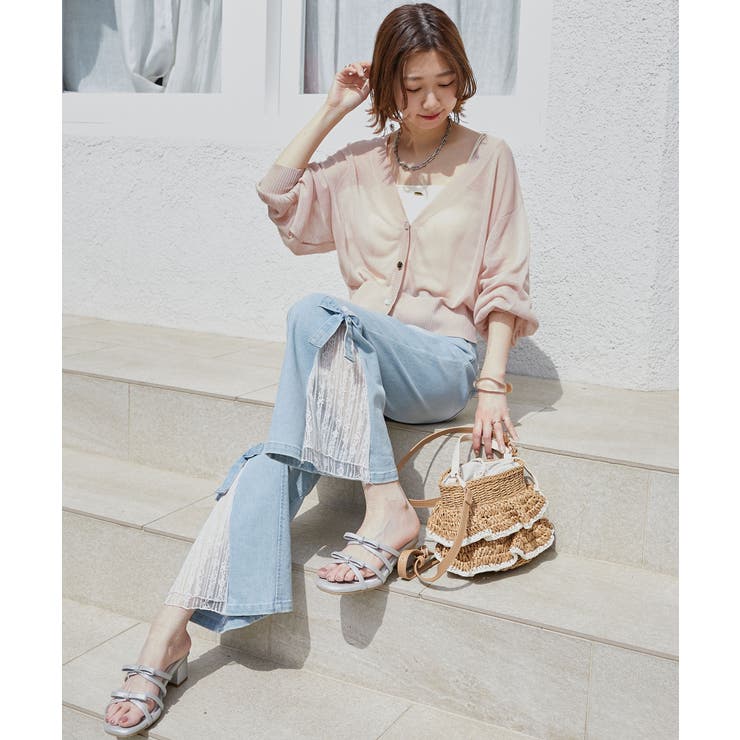 アソートボタンシアーカーディガン | MAJESTIC LEGON  | 詳細画像10 