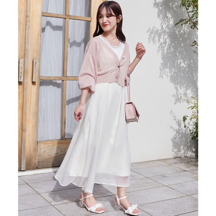 アソートボタンシアーカーディガン | MAJESTIC LEGON  | 詳細画像14 