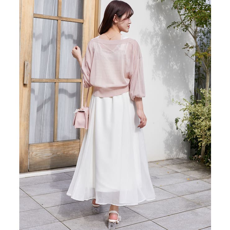 アソートボタンシアーカーディガン | MAJESTIC LEGON  | 詳細画像15 