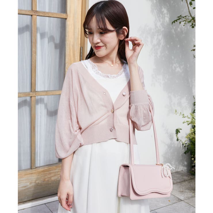 アソートボタンシアーカーディガン | MAJESTIC LEGON  | 詳細画像17 