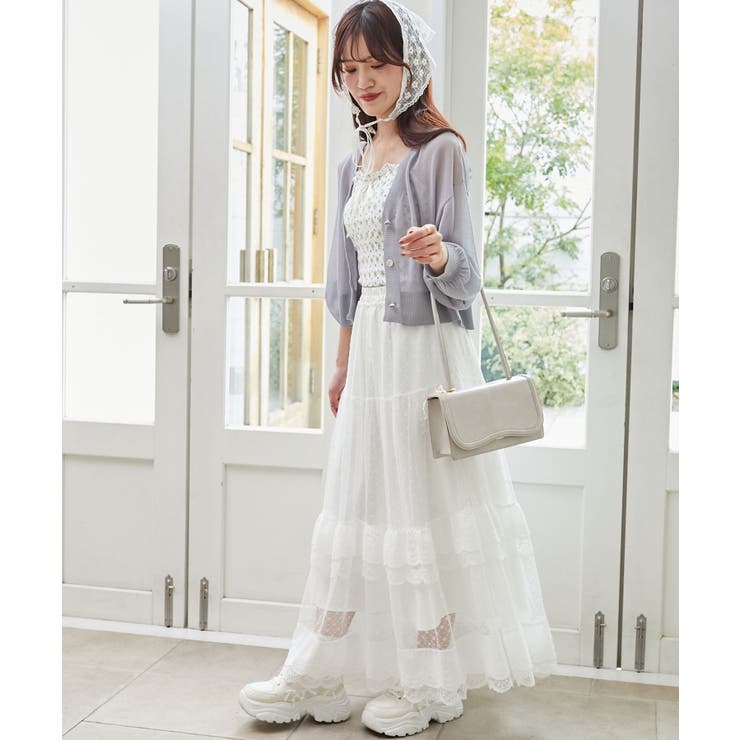 アソートボタンシアーカーディガン | MAJESTIC LEGON  | 詳細画像20 