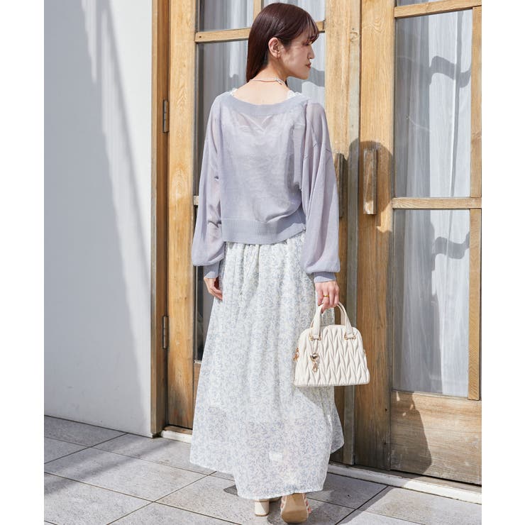 アソートボタンシアーカーディガン | MAJESTIC LEGON  | 詳細画像24 