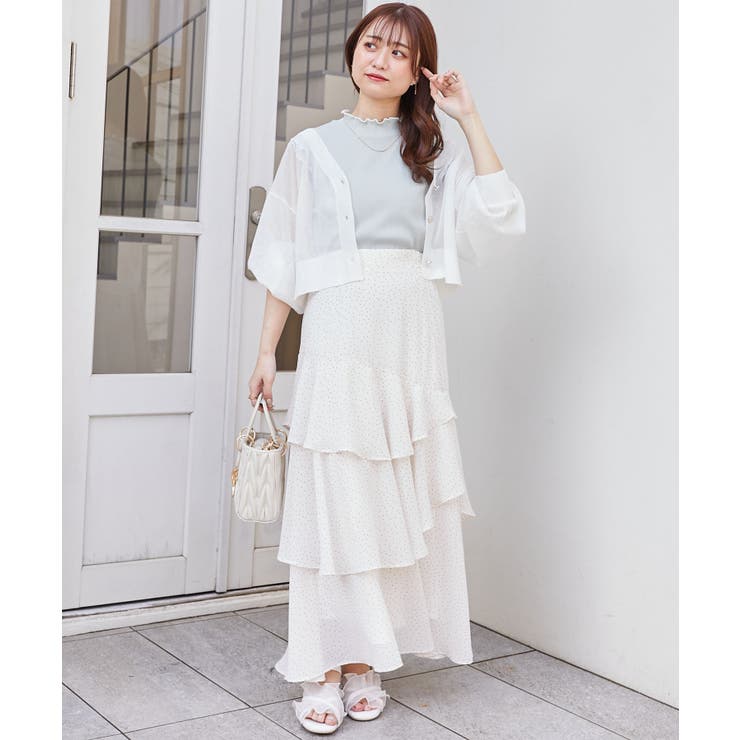 アソートボタンシアーカーディガン | MAJESTIC LEGON  | 詳細画像3 