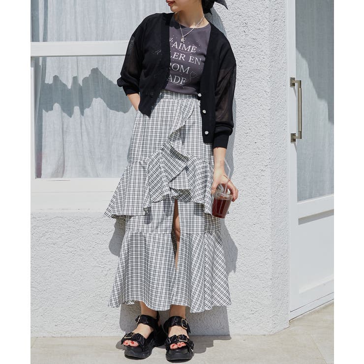 アソートボタンシアーカーディガン | MAJESTIC LEGON  | 詳細画像32 