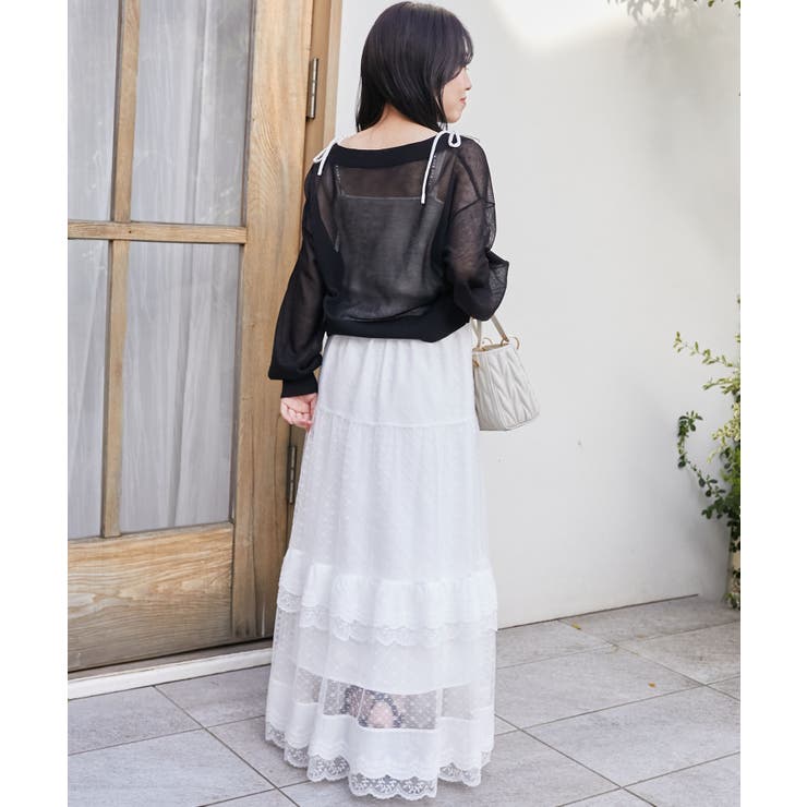 アソートボタンシアーカーディガン | MAJESTIC LEGON  | 詳細画像36 