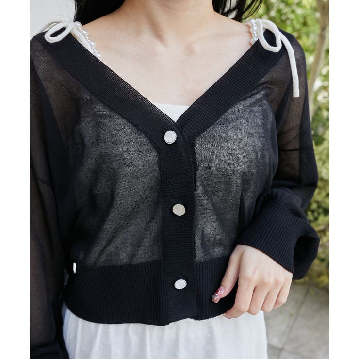 アソートボタンシアーカーディガン | MAJESTIC LEGON  | 詳細画像40 