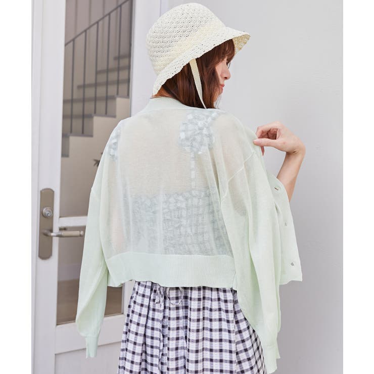 アソートボタンシアーカーディガン | MAJESTIC LEGON  | 詳細画像49 