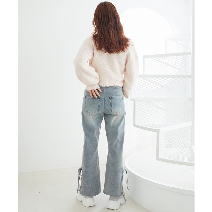 チョーカー付きプードルニット | MAJESTIC LEGON  | 詳細画像16 