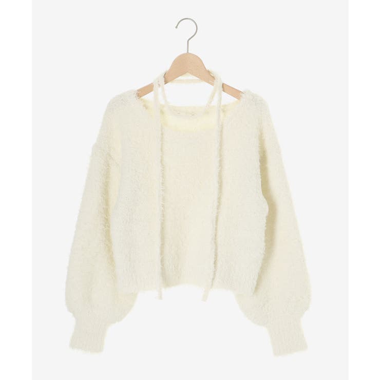 チョーカー付きプードルニット | MAJESTIC LEGON  | 詳細画像29 