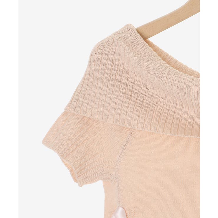 レースアップオフショルニット | MAJESTIC LEGON  | 詳細画像42 