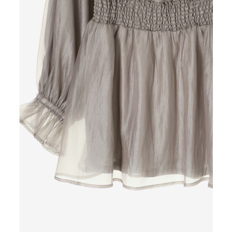 ショルダーリボンオフショルチュニック | MAJESTIC LEGON  | 詳細画像43 