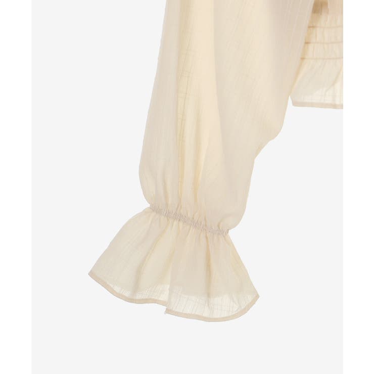 フロントリボンシアーフリルブラウス | MAJESTIC LEGON  | 詳細画像28 