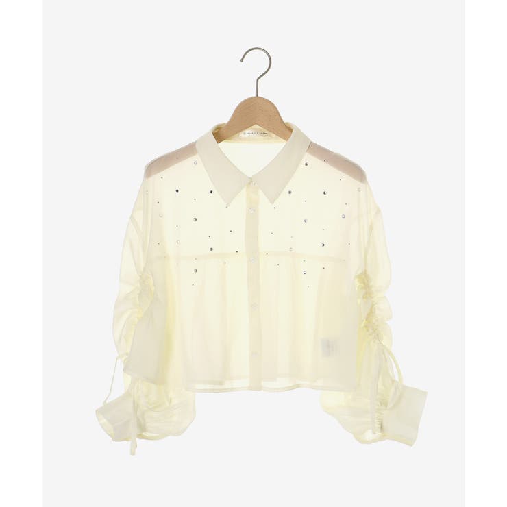 キラキラドロストシアーシャツ | MAJESTIC LEGON  | 詳細画像29 