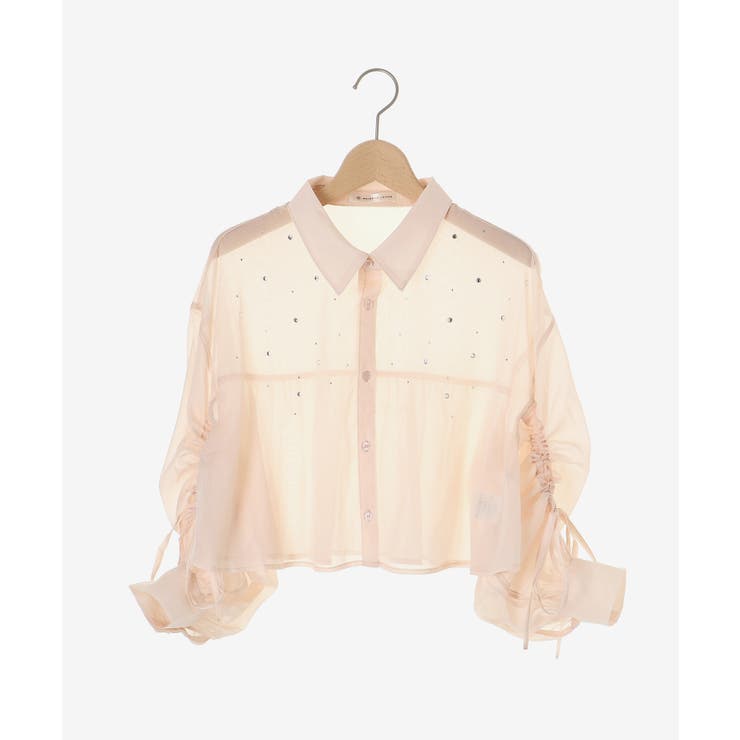 キラキラドロストシアーシャツ | MAJESTIC LEGON  | 詳細画像30 