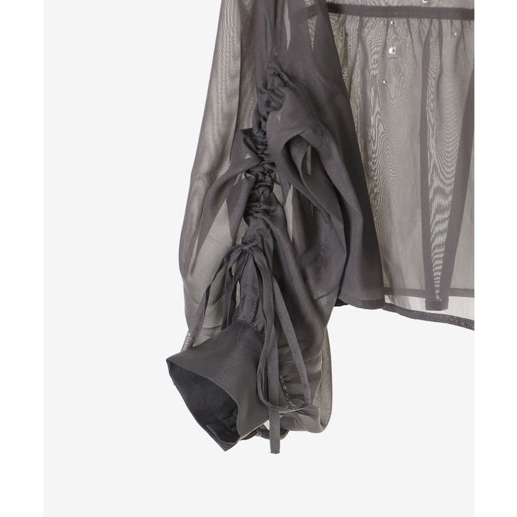 キラキラドロストシアーシャツ | MAJESTIC LEGON  | 詳細画像35 