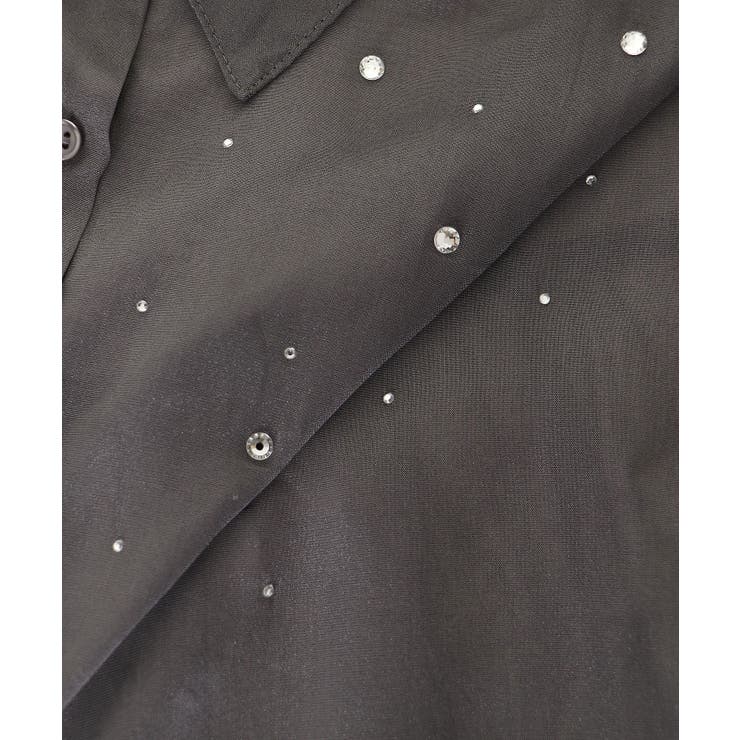 キラキラドロストシアーシャツ | MAJESTIC LEGON  | 詳細画像36 