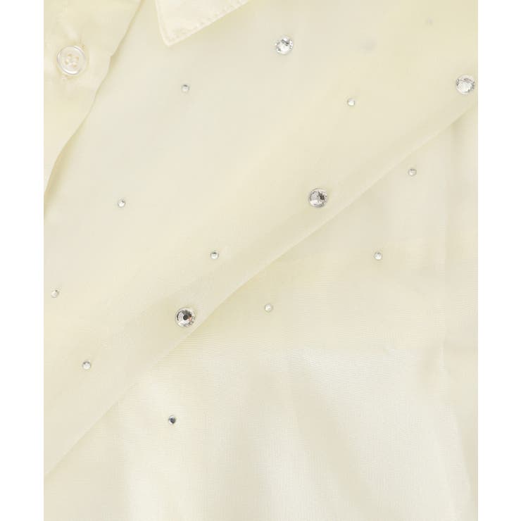 キラキラドロストシアーシャツ | MAJESTIC LEGON  | 詳細画像37 