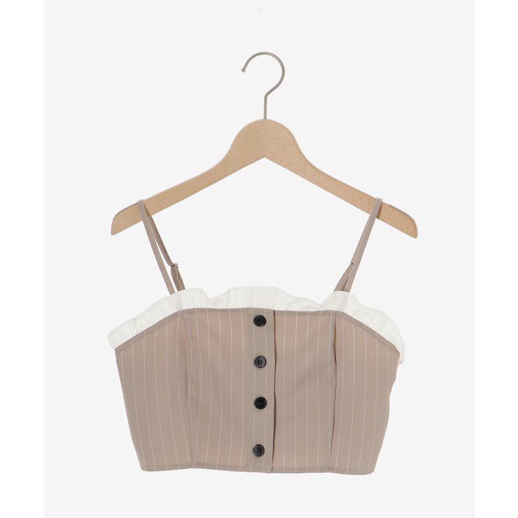 バイカラーフリルトリムビスチェ | MAJESTIC LEGON  | 詳細画像18 