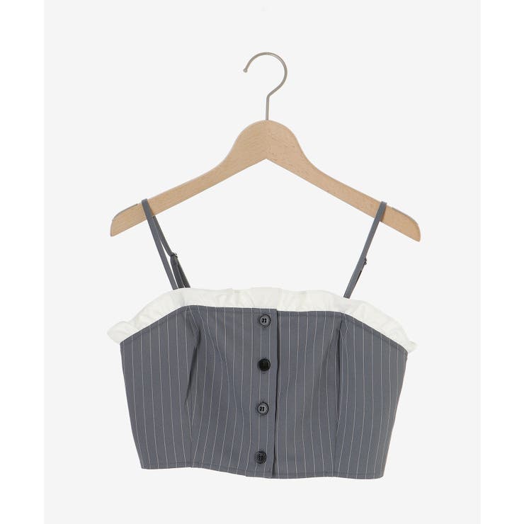 バイカラーフリルトリムビスチェ | MAJESTIC LEGON  | 詳細画像19 