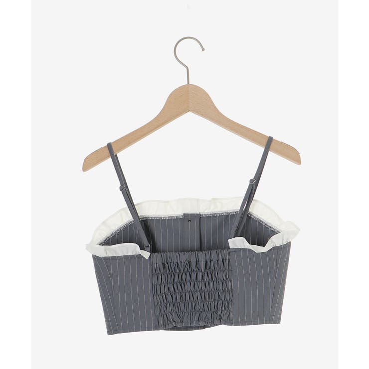 バイカラーフリルトリムビスチェ | MAJESTIC LEGON  | 詳細画像20 