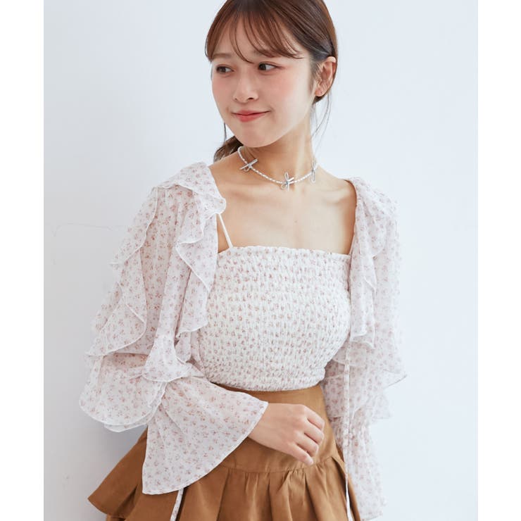 キャミセットフリルブラウス | MAJESTIC LEGON  | 詳細画像16 