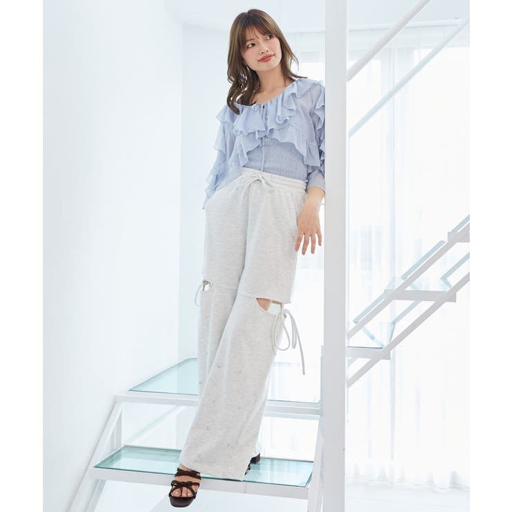 キャミセットフリルブラウス | MAJESTIC LEGON  | 詳細画像21 